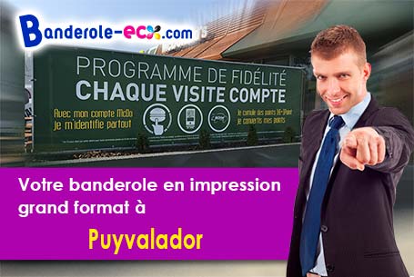 Création gratuite de votre banderole publicitaire à Puyvalador (Pyrénées-Orientales/66210)