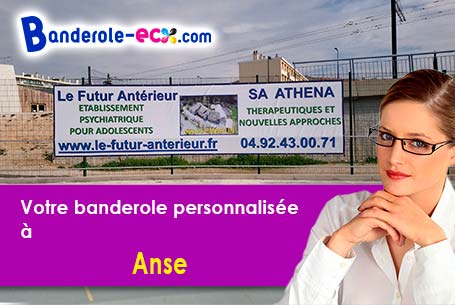 Fabrication sur mesure de votre banderole personnalisée à Anse (Rhône/69480)