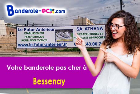 Réalisation sur mesure de votre banderole personnalisée à Bessenay (Rhône/69690)