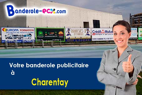 Fabrication sur mesure de votre banderole pas cher à Charentay (Rhône/69220)