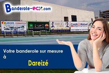 Réalisation sur mesure de votre banderole publicitaire à Dareizé (Rhône/69490)