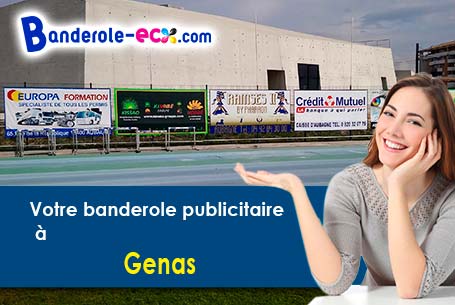 Fabrication sur mesure de votre banderole personnalisée à Genas (Rhône/69740)