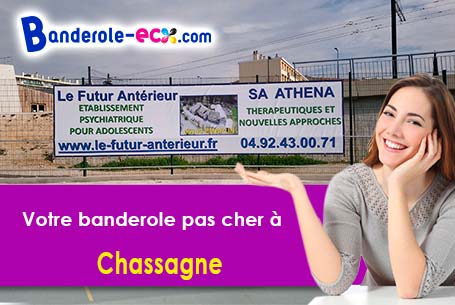 Réalisation sur mesure de votre banderole pas cher à Chassagne (Rhône/69480)