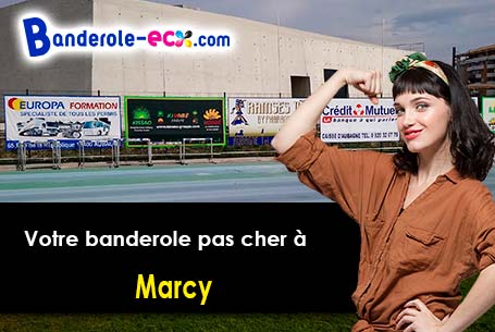 Fabrication sur mesure de votre banderole pas cher à Marcy (Rhône/69480)