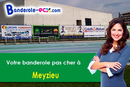 Fabrication sur mesure de votre banderole personnalisée à Meyzieu (Rhône/69330)