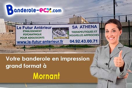 Fabrication sur mesure de votre banderole pas cher à Mornant (Rhône/69440)