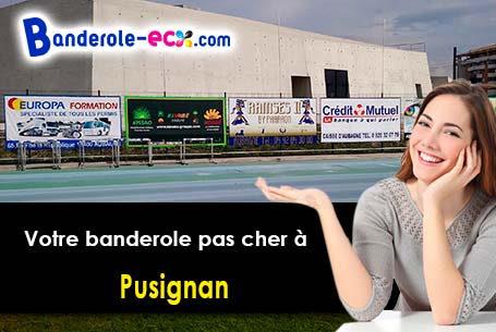 Réalisation sur mesure de votre banderole publicitaire à Pusignan (Rhône/69330)