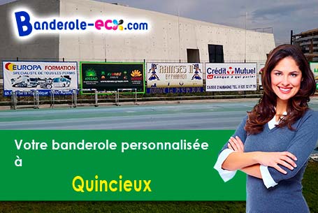 Fabrication sur mesure de votre banderole publicitaire à Quincieux (Rhône/69650)