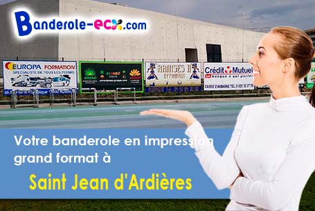 Réalisation sur mesure de votre banderole publicitaire à Saint-Jean-d'Ardières (Rhône/69220)