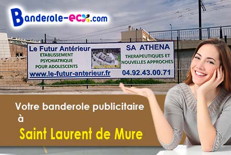 Fabrication sur mesure de votre banderole personnalisée à Saint-Laurent-de-Mure (Rhône/69720)