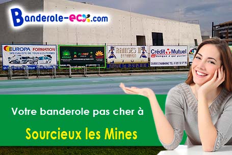 Réalisation sur mesure de votre banderole publicitaire à Sourcieux-les-Mines (Rhône/69210)