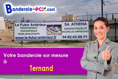 Réalisation sur mesure de votre banderole publicitaire à Ternand (Rhône/69620)