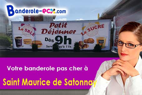 Réalisation sur mesure de votre banderole pas cher à Saint-Maurice-de-Satonnay (Saône-et-Loire/71260