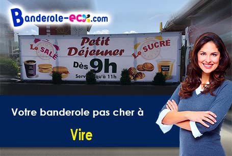 Réalisation sur mesure de votre banderole personnalisée à Vire (Saône-et-Loire/71260)