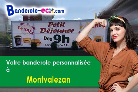 Impression grand format de votre banderole personnalisée à Montvalezan (Savoie/73700)