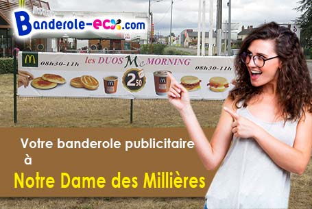 Impression grand format de votre banderole publicitaire à Notre-Dame-des-Millières (Savoie/73460)