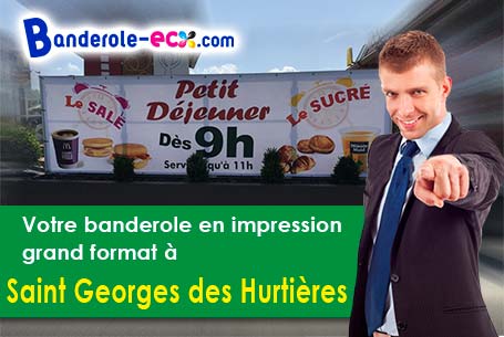 Impression grand format de votre banderole pas cher à Saint-Georges-des-Hurtières (Savoie/73220)