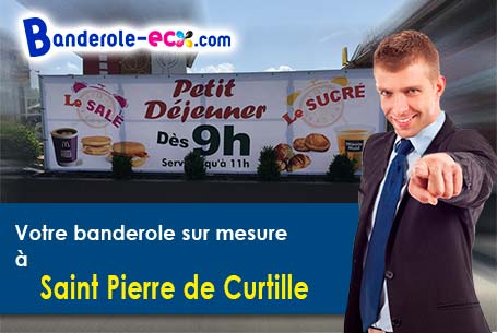 Impression grand format de votre banderole publicitaire à Saint-Pierre-de-Curtille (Savoie/73310)
