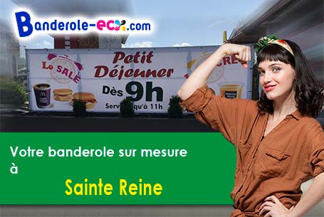 Impression grand format de votre banderole publicitaire à Sainte-Reine (Savoie/73630)