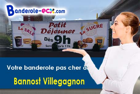 Création maquette offerte de votre banderole publicitaire à Bannost-Villegagnon (Seine-et-Marne/7797