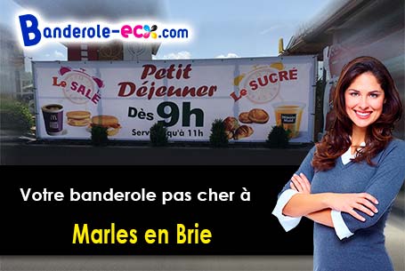 Création maquette offerte de votre banderole pas cher à Marles-en-Brie (Seine-et-Marne/77610)
