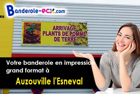 Impression grand format de votre banderole personnalisée à Auzouville-l'Esneval (Seine-Maritime/7676