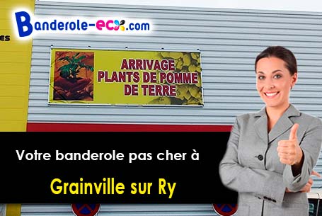 Impression grand format de votre banderole publicitaire à Grainville-sur-Ry (Seine-Maritime/76116)