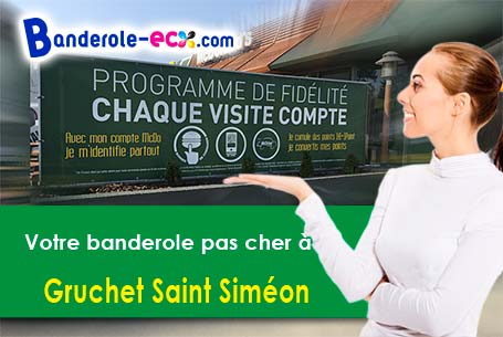 Impression grand format de votre banderole publicitaire à Gruchet-Saint-Siméon (Seine-Maritime/76810