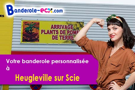 Impression grand format de votre banderole pas cher à Heugleville-sur-Scie (Seine-Maritime/76720)