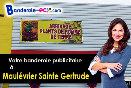 Impression grand format de votre banderole personnalisée à Maulévrier-Sainte-Gertrude (Seine-Maritim