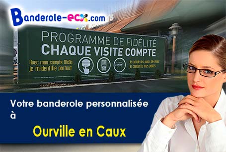 Impression grand format de votre banderole publicitaire à Ourville-en-Caux (Seine-Maritime/76450)