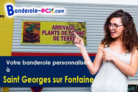 Impression grand format de votre banderole publicitaire à Saint-Georges-sur-Fontaine (Seine-Maritime
