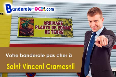 Impression grand format de votre banderole personnalisée à Saint-Vincent-Cramesnil (Seine-Maritime/7