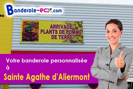 Impression grand format de votre banderole publicitaire à Sainte-Agathe-d'Aliermont (Seine-Maritime/