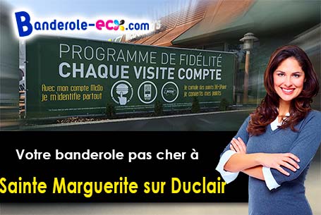 Impression grand format de votre banderole publicitaire à Sainte-Marguerite-sur-Duclair (Seine-Marit