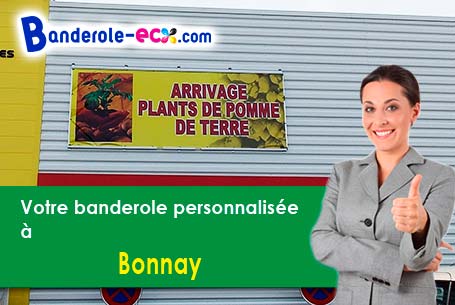 Création graphique offerte de votre banderole publicitaire à Bonnay (Somme/80800)