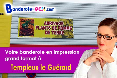 Création graphique offerte de votre banderole publicitaire à Templeux-le-Guérard (Somme/80240)