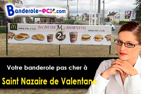 Création graphique offerte de votre banderole publicitaire à Saint-Nazaire-de-Valentane (Tarn-et-Gar