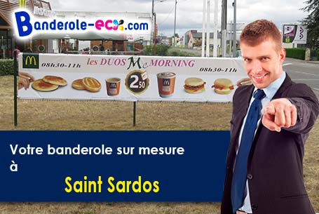 Création maquette inclus pour votre banderole personnalisée à Saint-Sardos (Tarn-et-Garonne/82600)