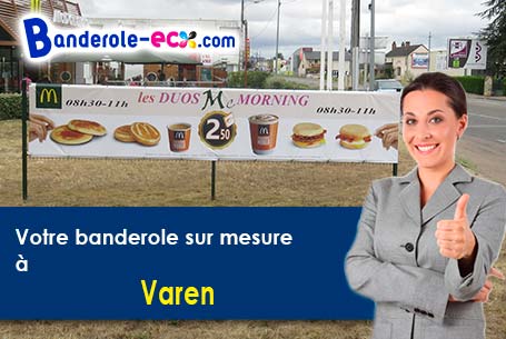 Création graphique offerte de votre banderole publicitaire à Varen (Tarn-et-Garonne/82330)