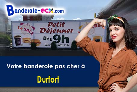 Création graphique offerte de votre banderole publicitaire à Durfort (Tarn/81540)