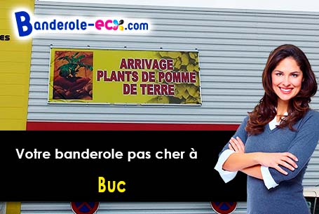 Création graphique gratuite de votre banderole publicitaire à Buc (Territoire de Belfort/90800)