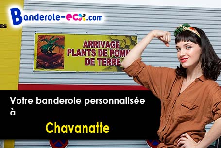 Création graphique gratuite de votre banderole publicitaire à Chavanatte (Territoire de Belfort/9010