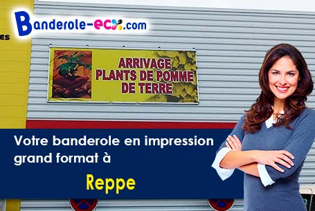 Création graphique inclus pour votre banderole publicitaire à Reppe (Territoire de Belfort/90150)