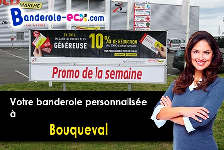 Création graphique gratuite de votre banderole publicitaire à Bouqueval (Val-d'oise/95720)