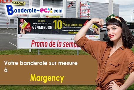 Création graphique gratuite de votre banderole publicitaire à Margency (Val-d'oise/95580)