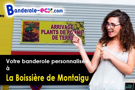 Création graphique offerte de votre banderole publicitaire à La Boissière-de-Montaigu (Vendée/85600)