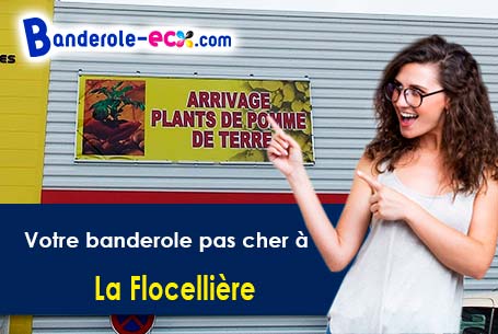 Création graphique offerte de votre banderole publicitaire à La Flocellière (Vendée/85700)