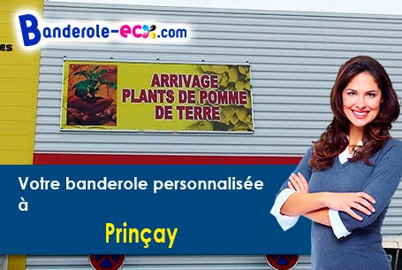 Création graphique offerte de votre banderole publicitaire à Prinçay (Vienne/86420)