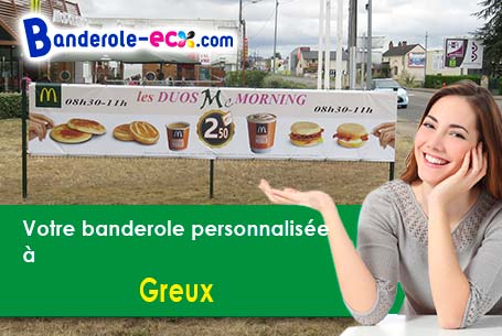 Création graphique inclus pour votre banderole pas cher à Greux (Vosges/88630)